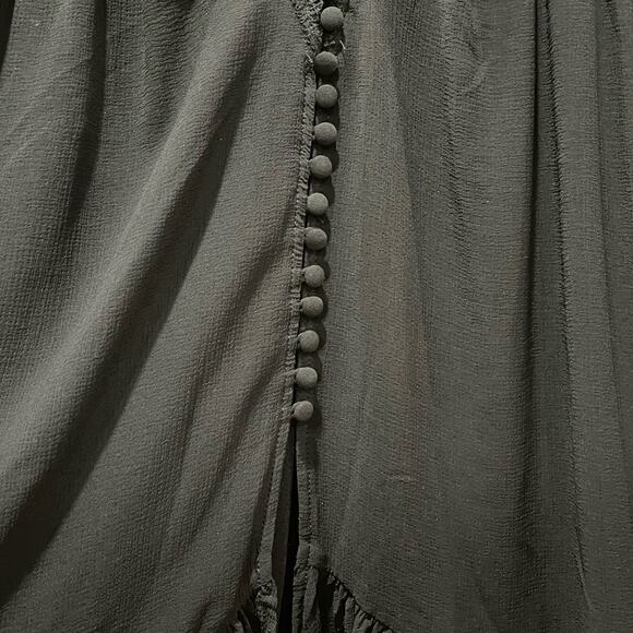 Free People All Night Long Button Down Lace Tunic Size XS - Picture 4 of 10